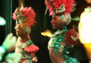 Le foto dei ballerini del Tropicana di Cuba tornati negli Stati Uniti