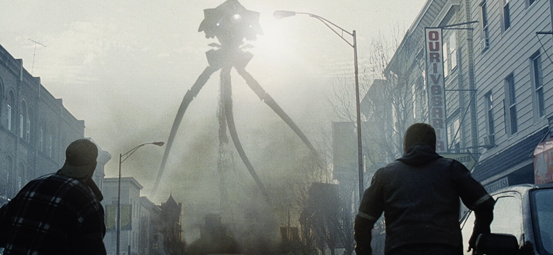 Un'immagine del film "la guerra dei mondi" del 2005 diretto da Steven Spielberg e ispirato all'omonimo romanzo di Wells. 