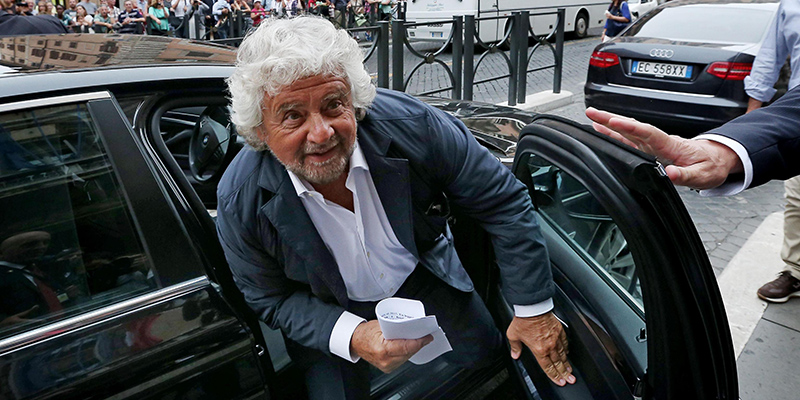 Beppe Grillo (ANSA/ ALESSANDRO DI MEO)