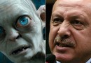 Paragonare Erdogan a Gollum è un reato?