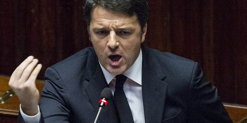
Camera dei Deputati: il Presidente del Consiglio Matteo Renzi riferisce sul prossimo Consiglio Europeo, 16 dicembre 2015 (Roberto Monaldo / LaPresse)
