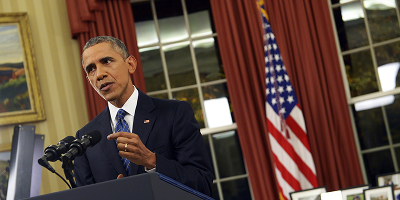 Il presidente degli Stati Uniti, Barack Obama (Saul Loeb/Pool Photo via AP)