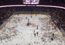 28.815 orsacchiotti lanciati su un campo da hockey