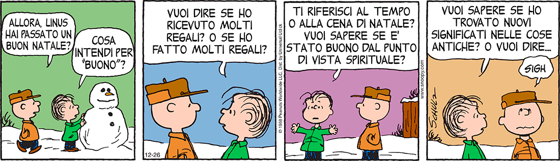 Immagini Natale Linus.Peanuts 2015 Dicembre 26 Il Post