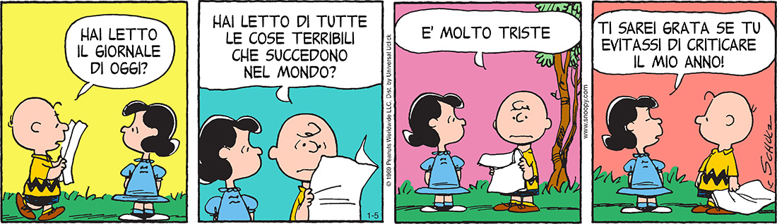 Peanuts 2016 gennaio 5