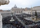 C'era poca gente ieri in piazza San Pietro?