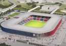 Il progetto del nuovo stadio del Cagliari