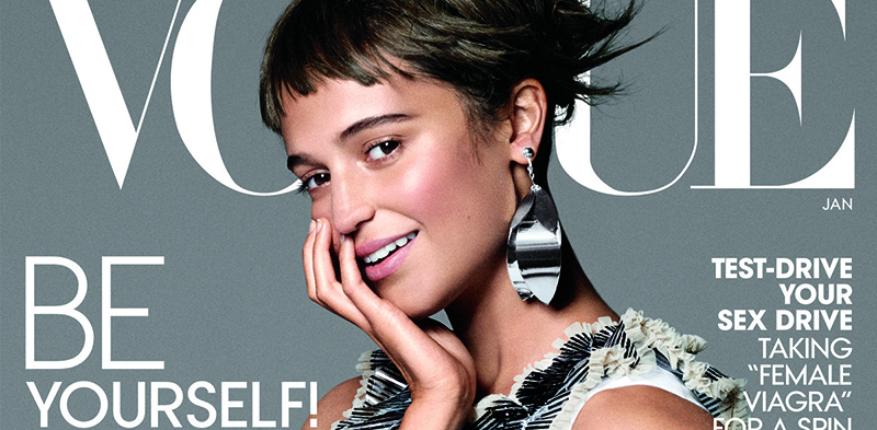 La copertina di Vogue US di gennaio (Vogue)