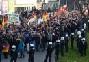Le manifestazioni di ieri a Colonia