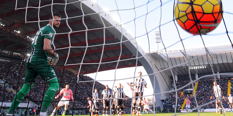 Il gol di Paulo Dybala (MARCO BERTORELLO/AFP/Getty Images)