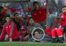 Il video dell'allenatore del Siviglia che si nasconde in panchina dopo essere stato espulso