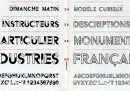 Font francesi dal 1850 ad oggi