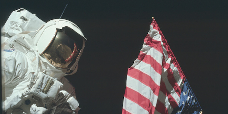 AS17-134-20384 
Apollo 17 (Hasselblad image from film magazine 134/B - EVA-1 &amp; 3) (Project Apollo Archive / Flickr)