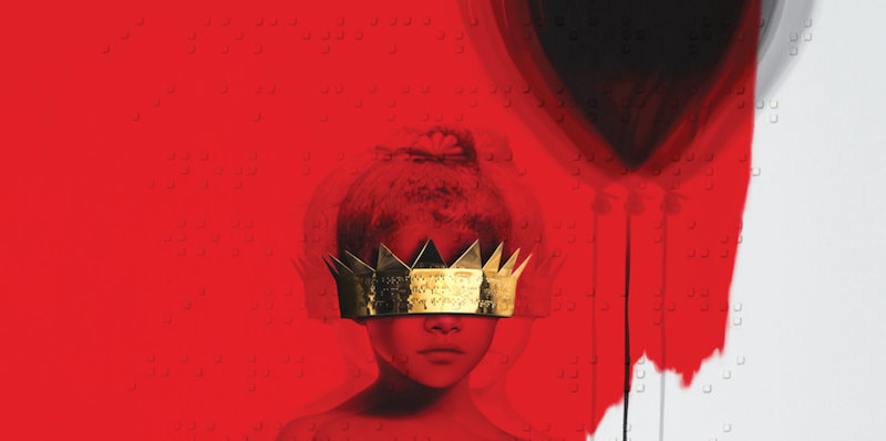La copertina di "Anti", ottavo disco di Rihanna