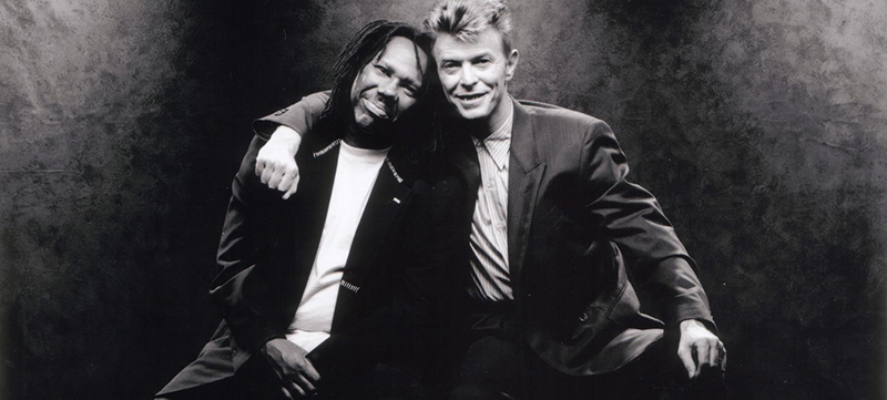 Nile Rodgers e David Bowie nel 1993.