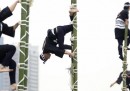 Gli acrobatici vigili del fuoco giapponesi – foto
