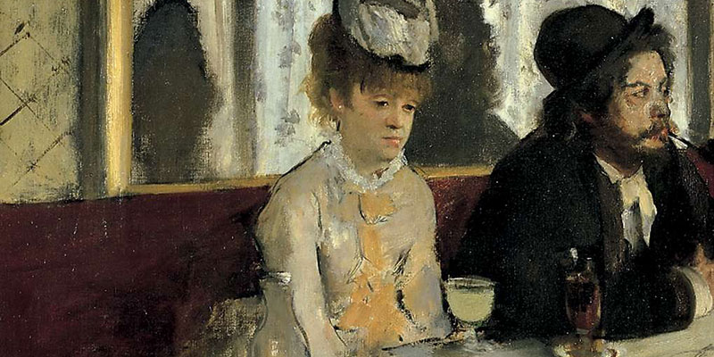 "L'assenzio" di Edgar Degas (Wikimedia)