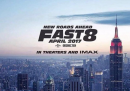 Il poster dell'ottavo film di "Fast and Furious"