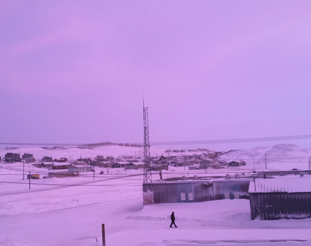 pink-sky-in-iqaluit