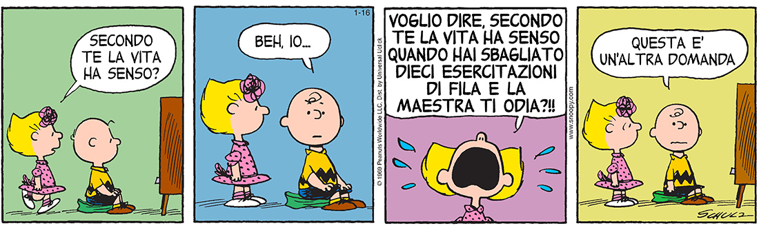 Peanuts 2016 gennaio 16