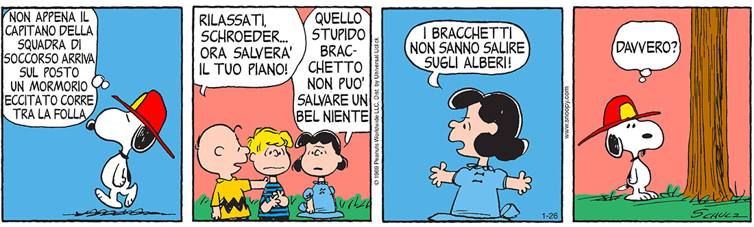 Peanuts 2016 gennaio 26