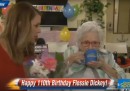 Il video della donna che ha compiuto 110 anni e non ha nessuna voglia di festeggiare
