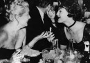 A cena con Lana Turner e Ava Gardner