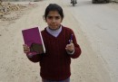 La biblioteca con i libri salvati dalle macerie, in Siria