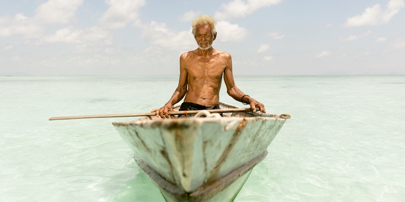 Una giornata da “nomadi del mare” della Malesia