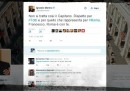 Il tweet di Ignazio Marino a favore di Francesco Totti e contro la dirigenza della Roma
