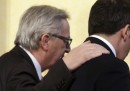 Renzi e Juncker hanno fatto pace