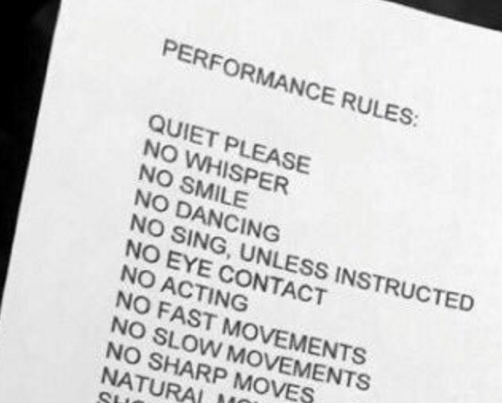 Le regole per le modelle e i modelli alla sfilata di Kanye West