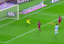 L'incredibile rigore tirato da Messi e Suarez