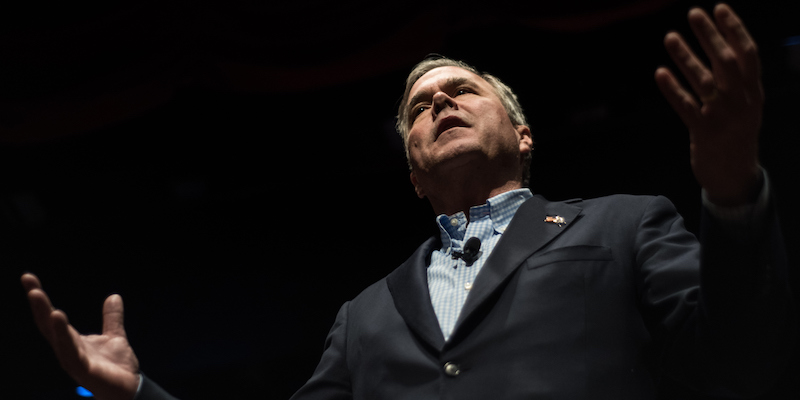 Jeb Bush a Greenville, South Carolina (Sean Rayford/Getty Images)