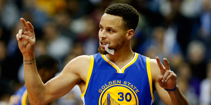Stephen Curry (Rob Carr/Getty Images)