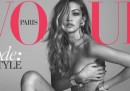 La prima copertina con Gigi Hadid su Vogue Francia