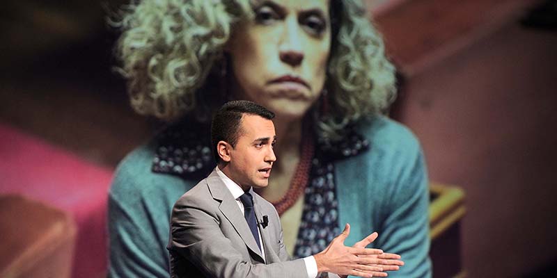 Luigi Di Maio ospite di "In mezz'ora" (Fabio Cimaglia / LaPresse)