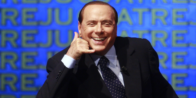 Silvio Berlusconi nel 2009 (© Mauro Scrobogna/LaPresse)