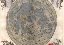 La grandiosa mappa della Luna, disegnata nel Seicento