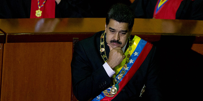 Nicolas Maduro (AP Photo/Fernando Llano)