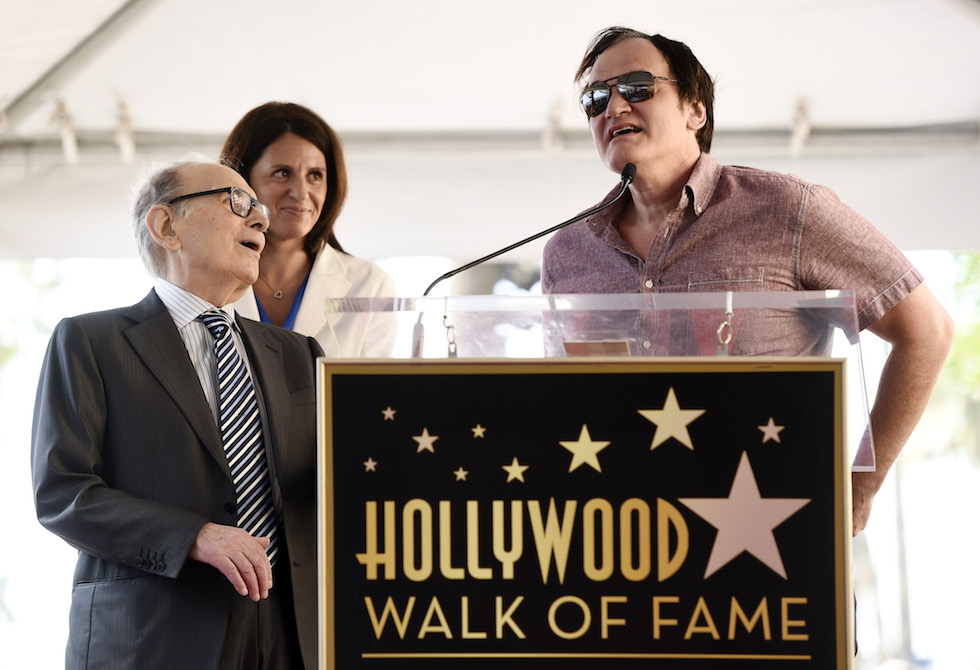 Ennio Morricone e Quentin Tarantino (Chris Pizzello/Invision/AP)