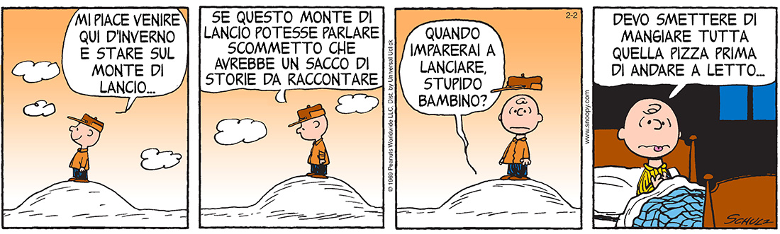 Peanuts 2016 febbraio 2