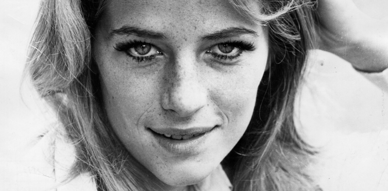 Charlotte Rampling nel 1968. (Terry Fincher/Express/Getty Images)