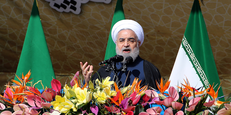 Il presidente iraniano Hassan Rouhani (ATTA KENARE/AFP/Getty Images)