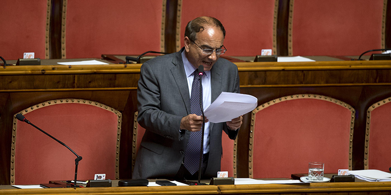 Il senatore Domenico Scilipoti di Forza Italia-Il Popolo della Libertà (ANSA)