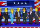 Il breve video dei Simpson con i candidati alla presidenza degli Stati Uniti