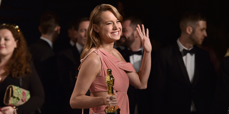 Brie Larson, vincitrice del premio Oscar come migliore attrice protagonista

(Pascal Le Segretain/Getty Images)
