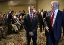 C'è un video che mostra il campaign manager di Trump prendere per il colletto un contestatore