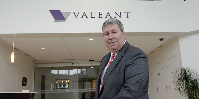 Michael Pearson, CEO di Valeant Pharmaceuticals, 19 maggio 2015 (Ryan Remiorz/The Canadian Press via AP) MANDATORY CREDIT