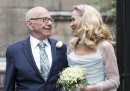 Le foto del matrimonio di Rupert Murdoch e Jerry Hall